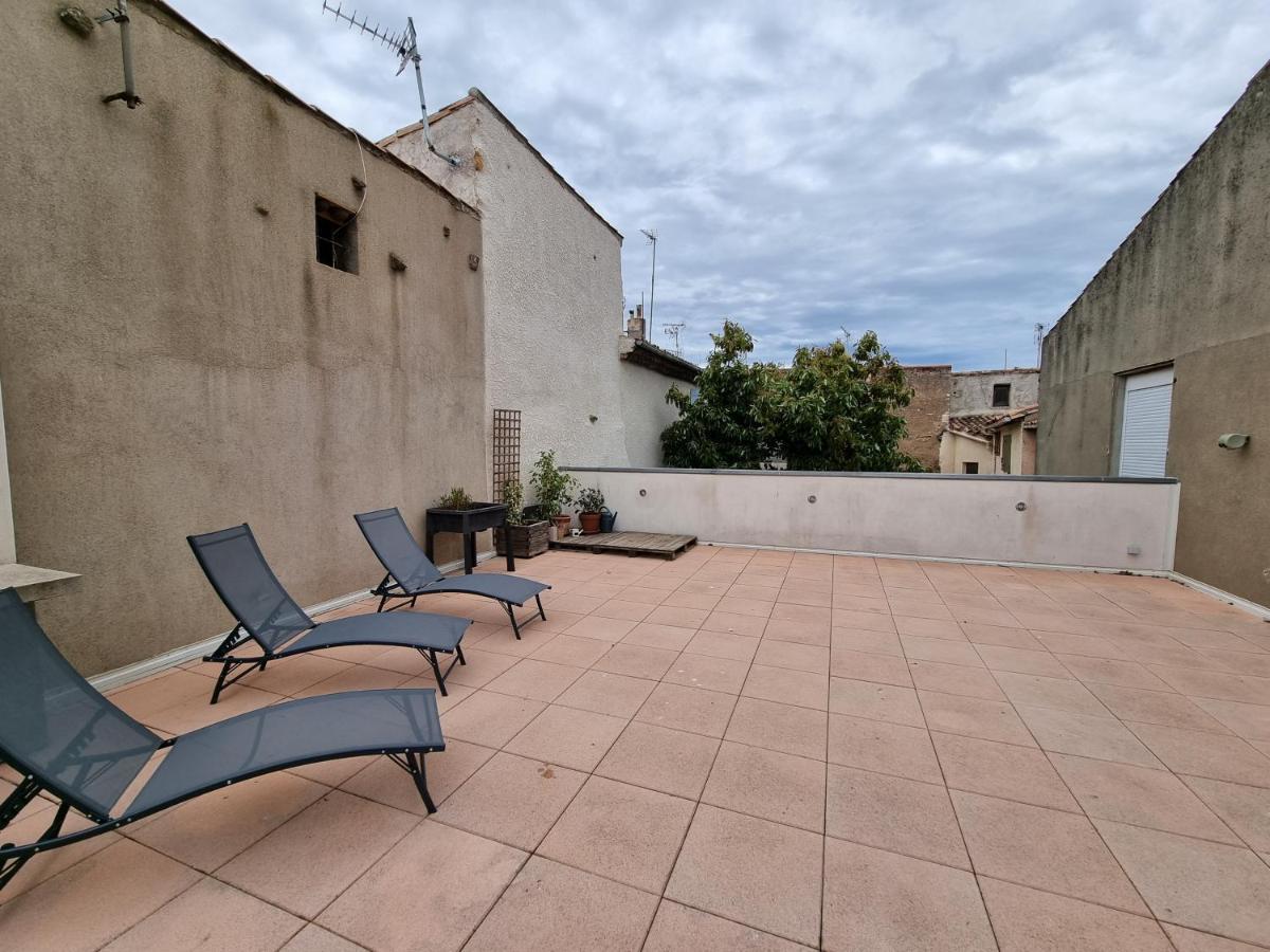 T4- Terrasse 50M², Garage, Centre-Ville Narbonne Exteriör bild