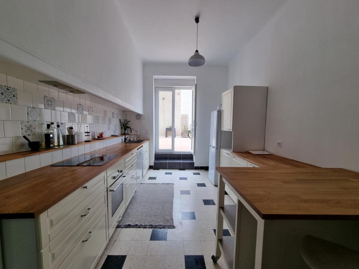 T4- Terrasse 50M², Garage, Centre-Ville Narbonne Exteriör bild